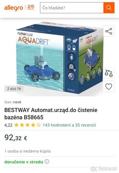 Vysávač na bazen - 2