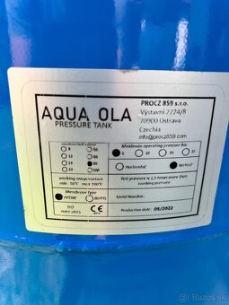 Tlaková nádoba na pitnú vodu 80L - 2
