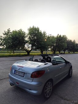 Peugeot 206CC, 2.0i benzín,100kw - 2