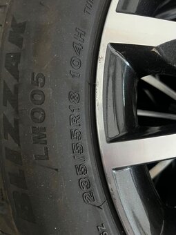 5x112 r18 235/55 r18 sada diskov zimne Trinity škoda - 2