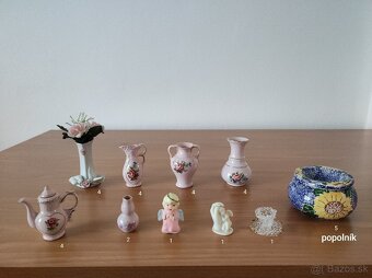 Anjelik, vázičky, svietnik, sviečky - 2
