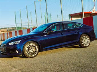 AUDI A5 SPORTBACK -3.0 TDI-QUATTRO-TIPTRONIC-NAVARRA BLUE - 2