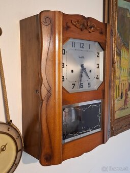 Predám funkčné štvrťbicie hodiny VEDETTE Westminsterská melo - 2