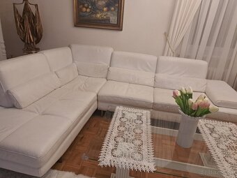 Kožená sedacia súprava - gauč - Eurosofa - 2