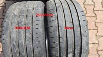 Letné pneu 255/35R19 - Rezerva - 2