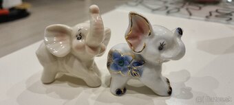 Porcelánové sloníky - 2