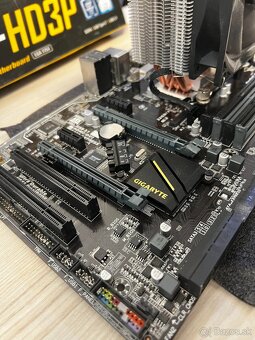 Procesor I5 6600 + matičná doska gigabyte Z170-HD3P - 2