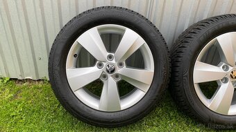 Zimná sada originál Škoda Octavia 3, 5x112 R16 - 2