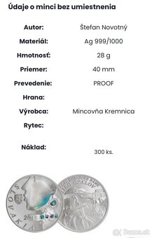 nezrealizované motívy 20 euro Dubnické bane - 2