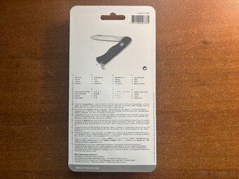Švajčiarsky nôž Victorinox SENTINEL, black (0.8413.3) - 2