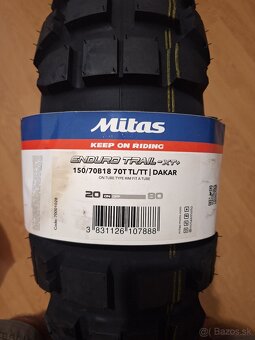 Pneumatika Mitas Endurotrail XT+ 150/70B18 70T TL/TT Dakar - 2