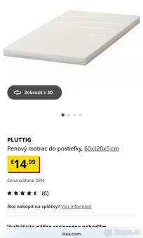 Detská postieľka - 2