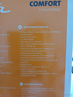 Odvlhčovač vzduchu - 2