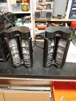 LED SPIDER 2ks 8x3w RGBW DMX nové - 2