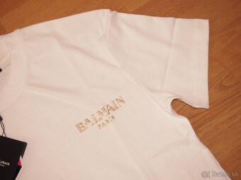 Balmain pánske tričko biele - 2