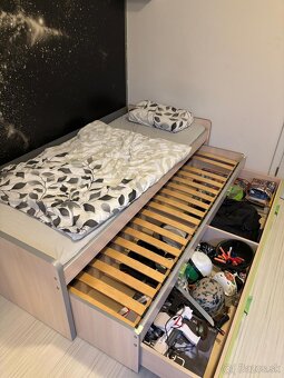 Detská rozkladacia dvojposteľ - 2