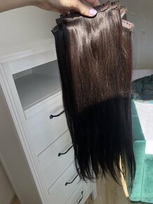 Clip in seamless vlasy 60 cm - 2