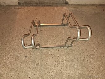 Stojan na 2 bicykle pozinkovany - 2