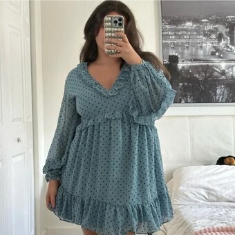 Zara bodkované šaty 42 / UNI - 2