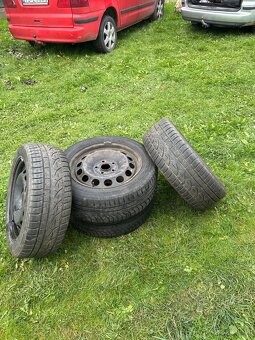 Zimné kolesa 5x112 205/55r16 škoda Audi wv - 2