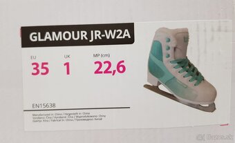 Dievčenské korčule CROWNED Glamour veľ.35 - 2