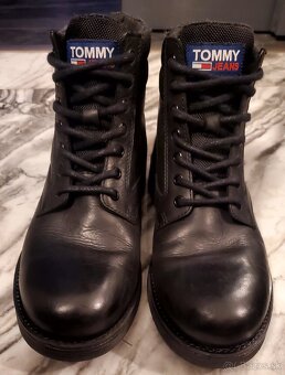 Panská elegantná Oudoorová kožená obuv Tommy Jeans - 2