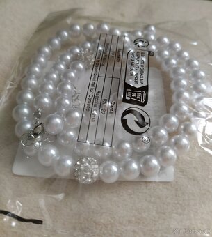 NOVÝ set perlovéj bižutérie (osobný odber) - 2