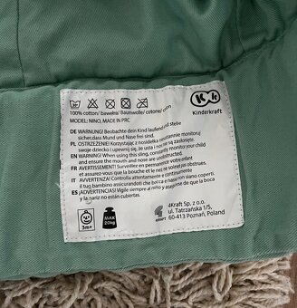 Kindercraft nosič - 2