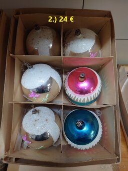 RETRO Vianočné ozdoby + osvetlenie - 2