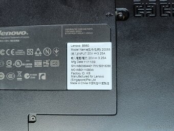 Lenovo B560 - nezapne sa - 2