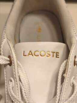 Damske Lacoste kozene tenisky - 2