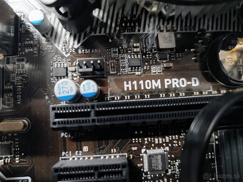 doska MSI H110M PRO-D + Intel Pentium G4600 - 2