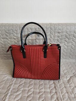 Kabelka - nová bordová - 2