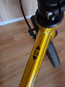 Rascal 16 gold detský bicykel - 2