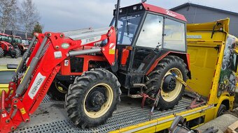 Zetor 7745 s tp ( s ceelnym naakladacom) - 2