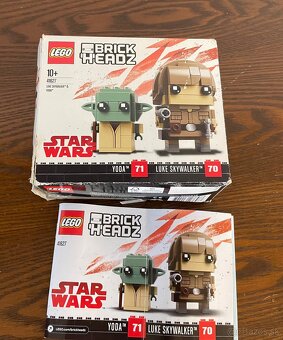 Lego Brick Headz Star Wars Yoda,Luke Skywalker - 2