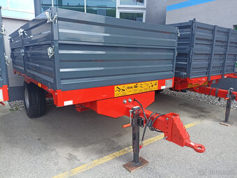 Vlečka - brzdený príves za traktor TERRAMAX T50.1 - 2