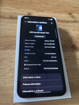 Samsung a34 5g 128Gb - 2