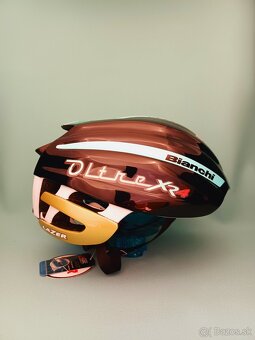 Lazer Z1 Gold White s Bianchi Z1 Aeroshell - 2