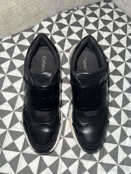 Dámske kožené tenisky Calvin Klein - 2