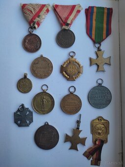 13 ks RU a Pruské vyznamenania, medaile - 2