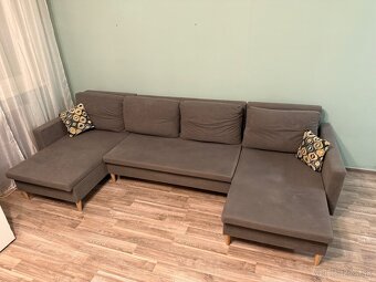 Rozkladacia Pohovka v Tvare U - 2