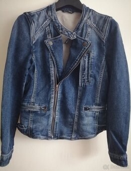 Džínsová bunda S-M - 2