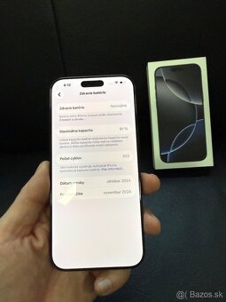 iPhone 16 pro MAX 256gb - 91% - 2