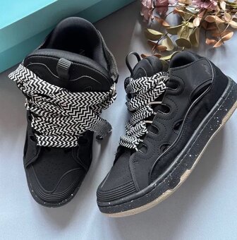 Lanvin Curb Black Leather - 2