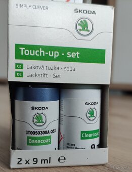 Modrá a zelená farba na ŠKODU - 2