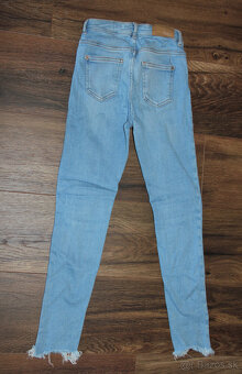 Elastické rifle ZARA, v.140 pre dievča - 2