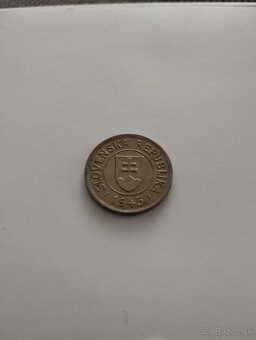 1 koruna 1945 Slovenský štát - 2