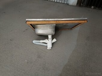 Nerezove umyvadlo so sifonom 80x61 - 2