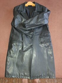 Dámsky kožený kabát z teľacej kože - 2